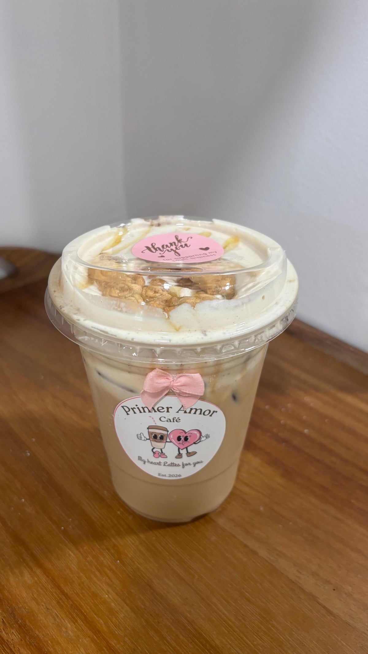 Teddy Graham Latte