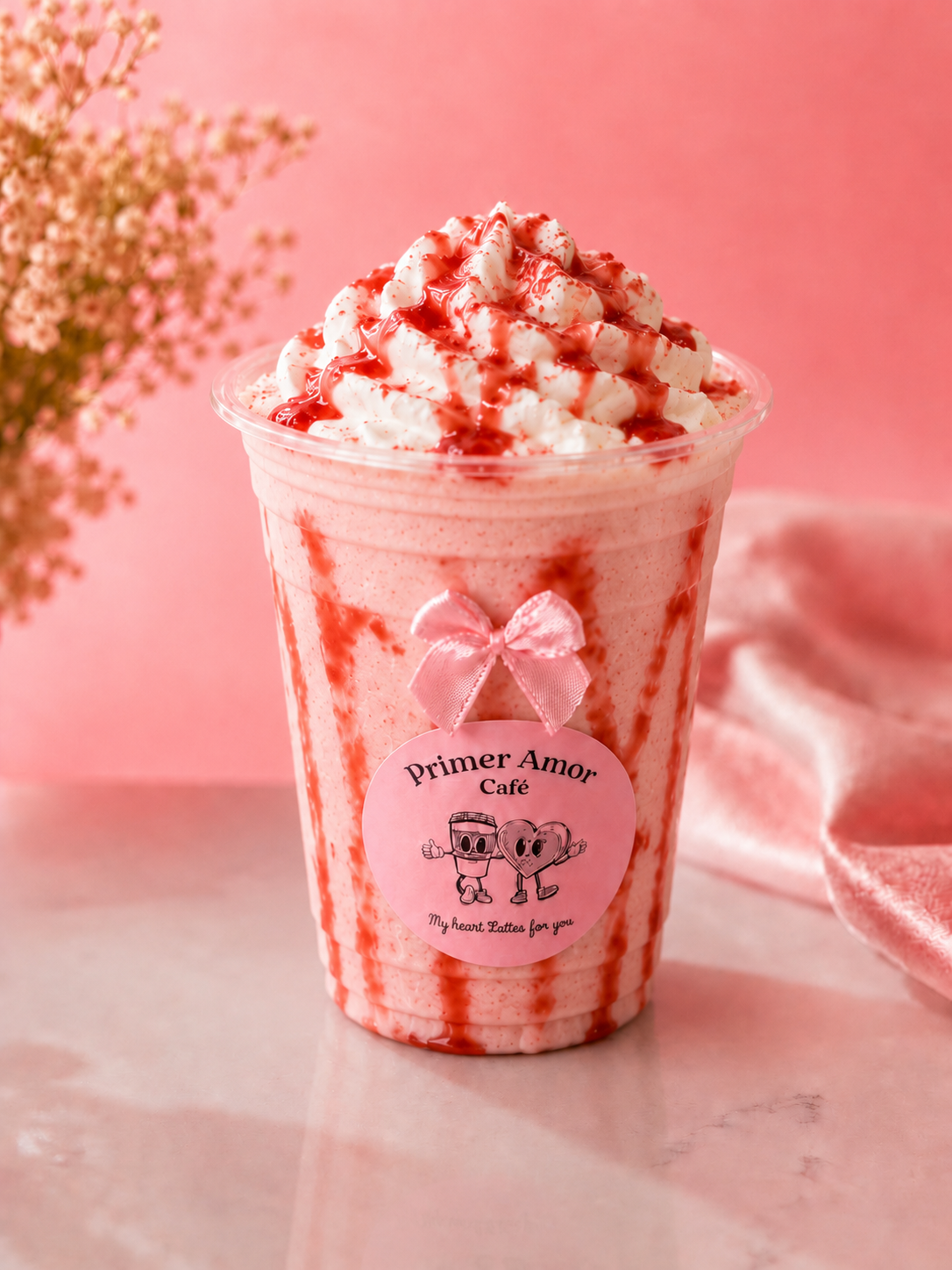 Strawberry Creme Frappuccino